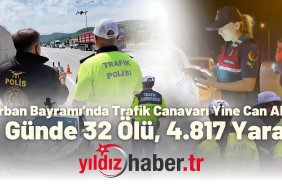 Kurban Bayramı’nda Trafik Canavarı Yine Can Aldı 4 Günde 32 Ölü, 4.817 Yaralı