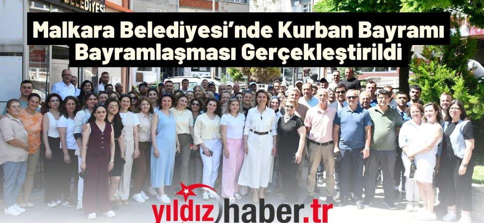 Malkara Belediyesi’nde Kurban Bayramı Bayramlaşması Gerçekleştirildi
