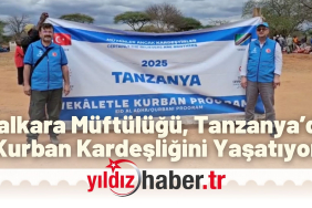 Malkara Müftülüğü, Tanzanya’da Kurban Kardeşliğini Yaşatıyor