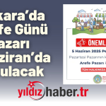 Malkara’da Arefe Günü Pazarı 5 Haziran’da Kurulacak