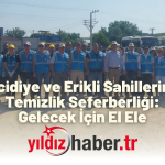 Mecidiye ve Erikli Sahillerinde Temizlik Seferberliği Gelecek İçin El Ele