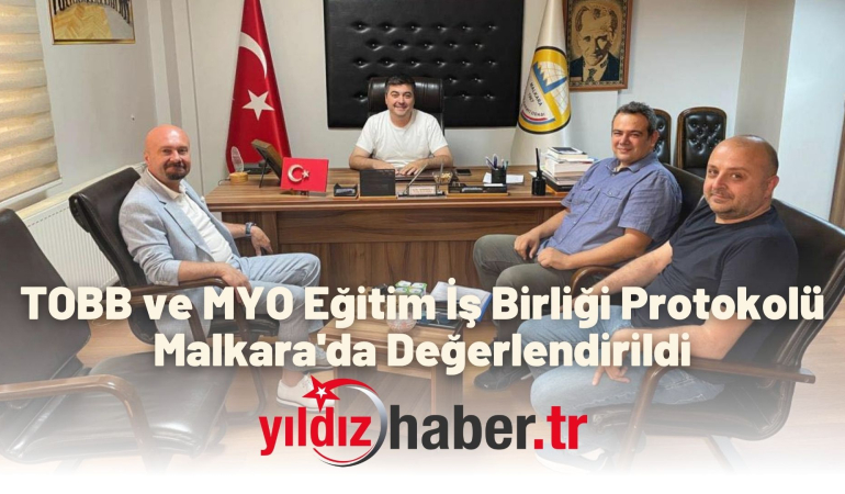 TOBB ve MYO Eğitim İş Birliği Protokolü Malkara’da Değerlendirildi