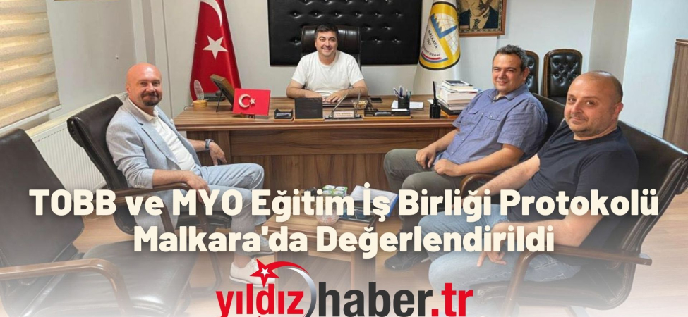 TOBB ve MYO Eğitim İş Birliği Protokolü Malkara'da Değerlendirildi
