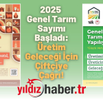 2025 Genel Tarım Sayımı Başladı Üretim Geleceği İçin Çiftçiye Çağrı!