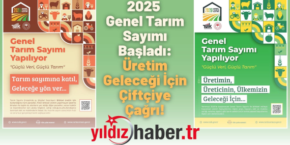 2025 Genel Tarım Sayımı Başladı Üretim Geleceği İçin Çiftçiye Çağrı!