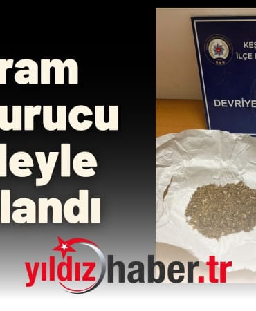21 Gram Uyuşturucu Maddeyle Yakalandı