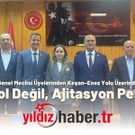 AK Parti Edirne İl Genel Meclisi Üyelerinden Keşan–Enez Yolu Üzerinden CHP’ye Cevap “CHP Yol Değil, Ajitasyon Peşinde!”