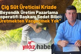 Çiğ Süt Üreticisi Krizde