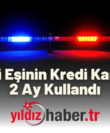 Eski Eşinin Kredi Kartını 2 Ay Kullandı