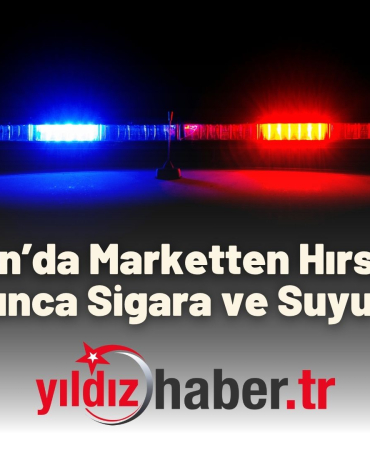 Keşan’da Marketten Hırsızlık Yaş Sorulunca Sigara ve Suyu Alıp Kaçtı