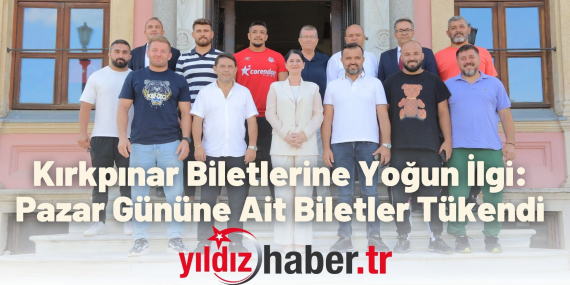 Kırkpınar Biletlerine Yoğun İlgi Pazar Gününe Ait Biletler Tükendi