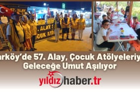 Şarköy’de 57. Alay, Çocuk Atölyeleriyle Geleceğe Umut Aşılıyor