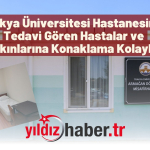 Trakya Üniversitesi Hastanesinde Tedavi Gören Hastalar ve Yakınlarına Konaklama Kolaylığı