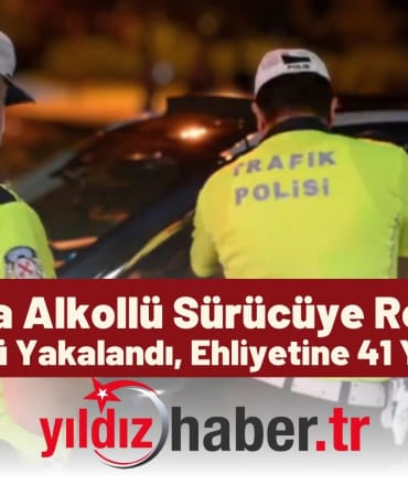 Gelibolu’da Alkollü Sürücüye Rekor Ceza 8. Kez Alkollü Yakalandı, Ehliyetine 41 Yıl El Konuldu