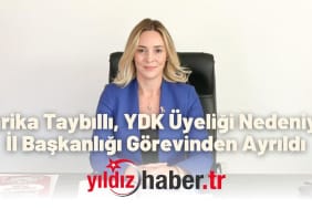 Harika Taybıllı, YDK Üyeliği Nedeniyle İl Başkanlığı Görevinden Ayrıldı