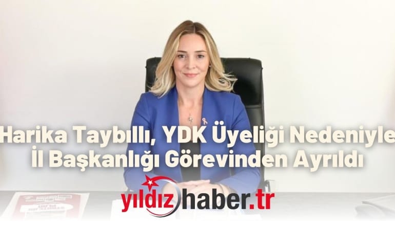 Harika Taybıllı, YDK Üyeliği Nedeniyle İl Başkanlığı Görevinden Ayrıldı