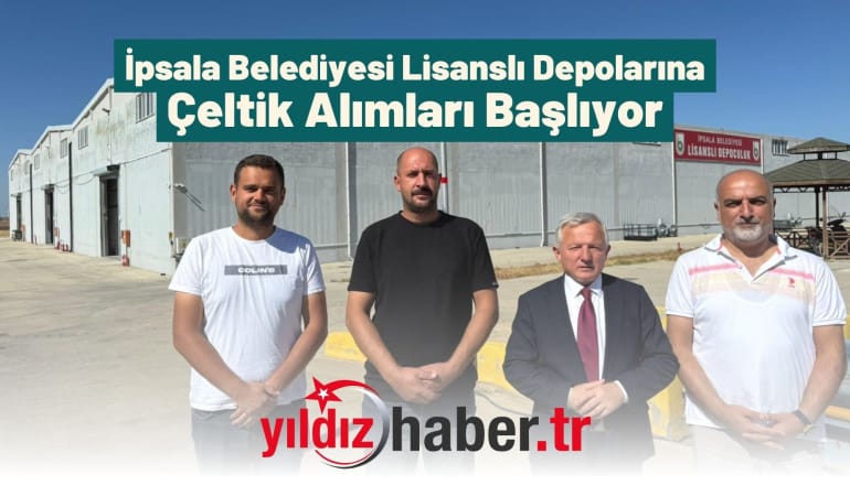 İpsala Belediyesi Lisanslı Depolarına Çeltik Alımları Başlıyor