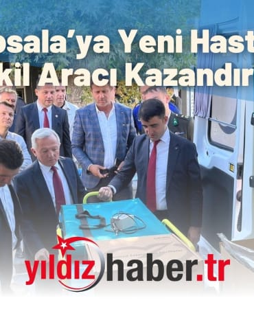 İpsala’ya Yeni Hasta Nakil Aracı Kazandırıldı