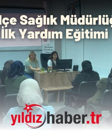 Keşan İlçe Sağlık Müdürlüğü’nden İlk Yardım Eğitimi