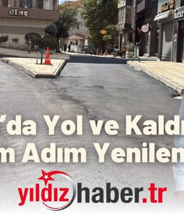 Keşan’da Yol ve Kaldırımlar Adım Adım Yenileniyor