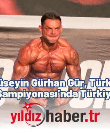 Keşanlı Hüseyin Gürhan Gür, Türkiye Vücut Geliştirme Şampiyonası’nda Türkiye 4.'sü Oldu