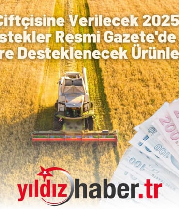Kırklareli Çiftçisine Verilecek 2025 Ürün Bazlı Tarımsal Destekler Resmi Gazete'de Yayımlandı! İlçelere Göre Desteklenecek Ürünler Açıklandı