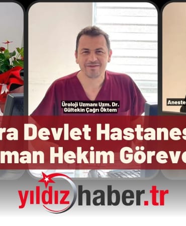 Malkara Devlet Hastanesi’nde 3 Yeni Uzman Hekim Göreve Başladı