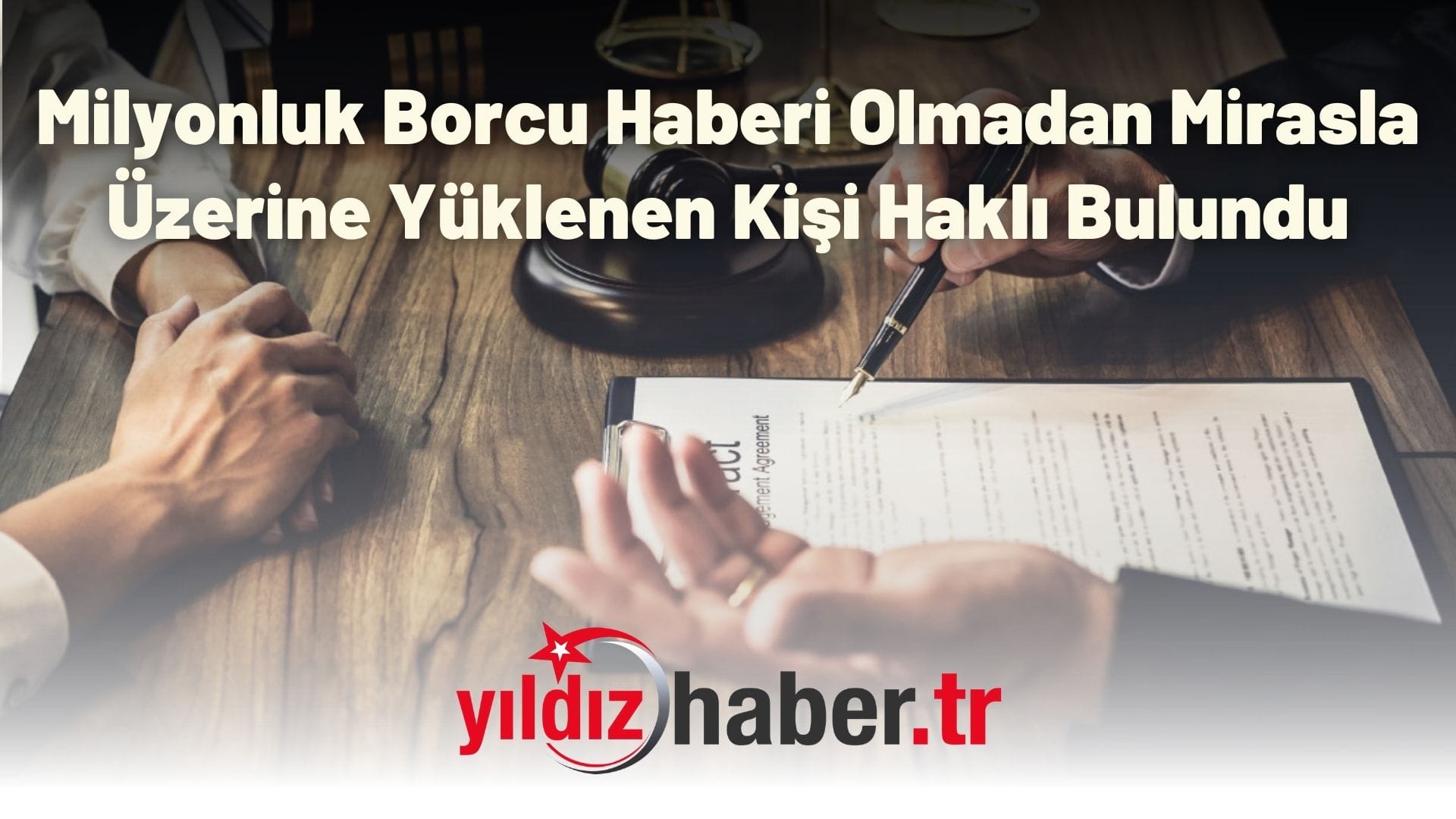 Milyonluk Borcu Haberi Olmadan Mirasla Üzerine Yüklenen Kişi Haklı Bulundu