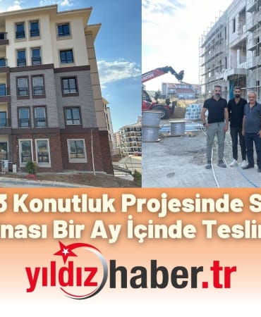 TOKİ’nin 293 Konutluk Projesinde Sona Gelindi, Emniyet Binası Bir Ay İçinde Teslim Edilecek