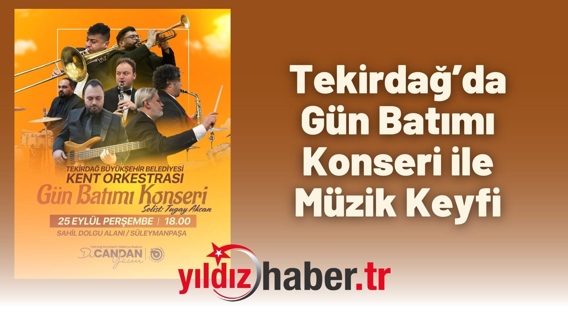 Tekirdağ’da Gün Batımı Konseri ile Müzik Keyfi