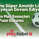 Edirne Süper Amatör Lig’de Heyecan Devam Ediyor