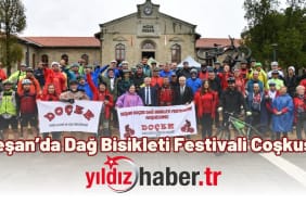 Keşan’da Dağ Bisikleti Festivali Coşkusu