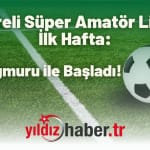 Kırklareli Süper Amatör Ligi’nde İlk Hafta Gol Yağmuru ile Başladı!