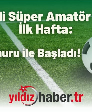 Kırklareli Süper Amatör Ligi’nde İlk Hafta Gol Yağmuru ile Başladı!