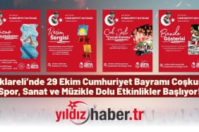 Kırklareli’nde 29 Ekim Cumhuriyet Bayramı Coşkusu