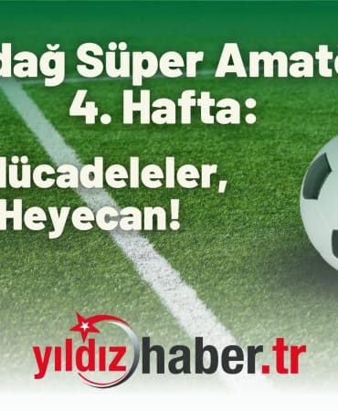 Tekirdağ Süper Amatör Lig 4. Hafta Gollü Mücadeleler, Bol Heyecan!