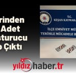 Üzerinden 35 Adet Uyuşturucu Hap Çıktı