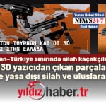 Yunanistan–Türkiye sınırında silah kaçakçılığı alarmı