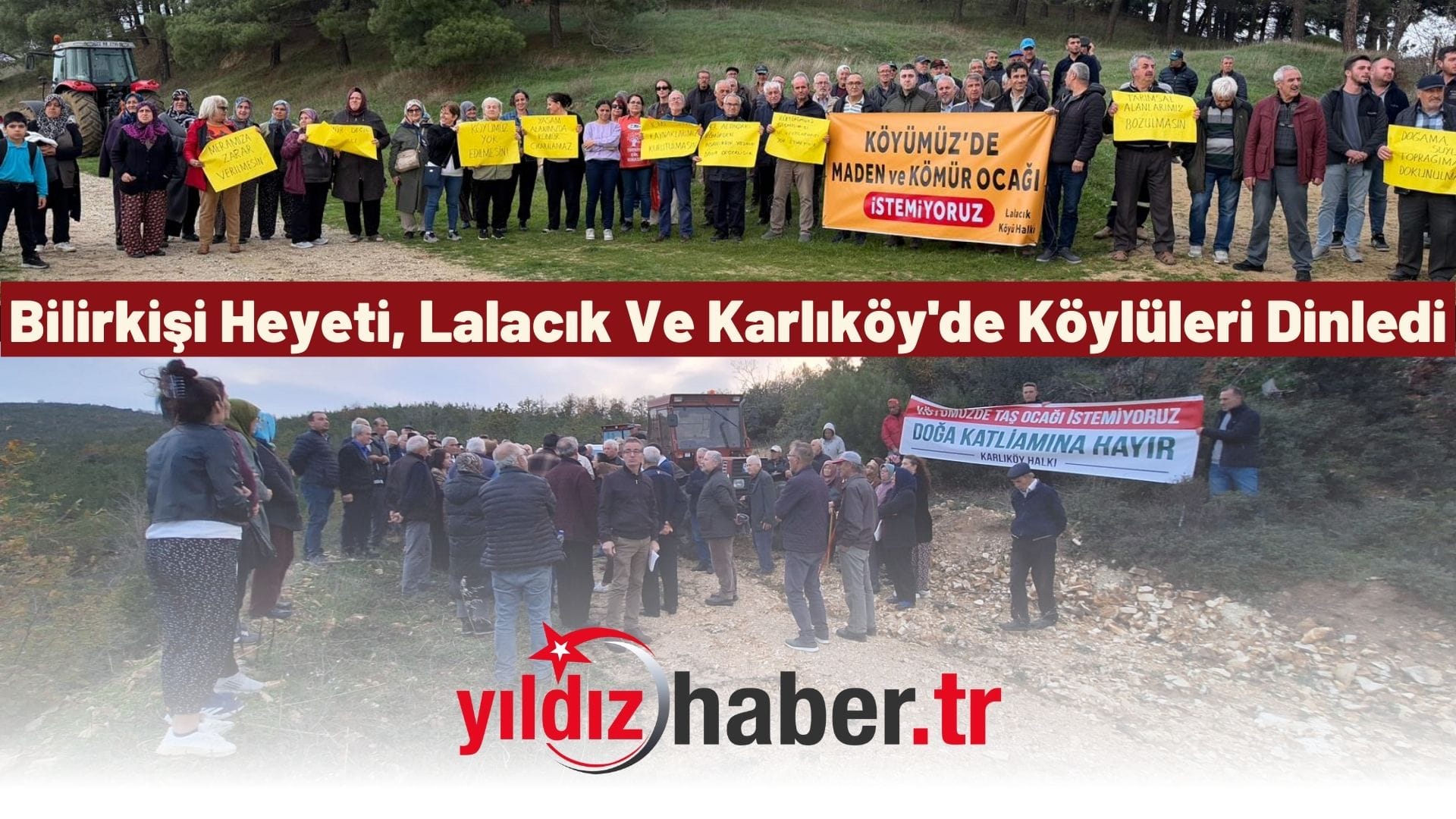 Bilirkişi Heyeti, Lalacık Ve Karlıköy'de Köylüleri Dinledi