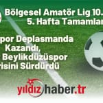 Bölgesel Amatör Lig 10. Grup’ta 5. Hafta Tamamlandı Ezinespor Deplasmanda Kazandı, Lider Beylikdüzüspor Serisini Sürdürdü