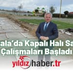 İpsala’da Kapalı Halı Saha Çalışmaları Başladı