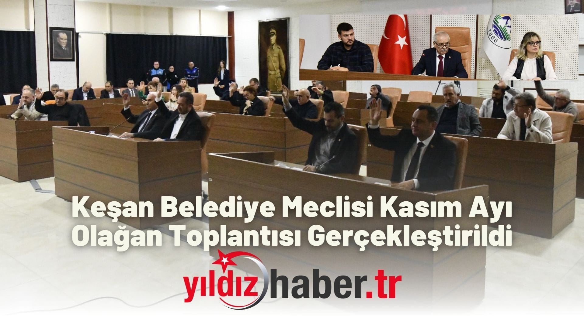 Keşan Belediye Meclisi Kasım Ayı Olağan Toplantısı Gerçekleştirildi
