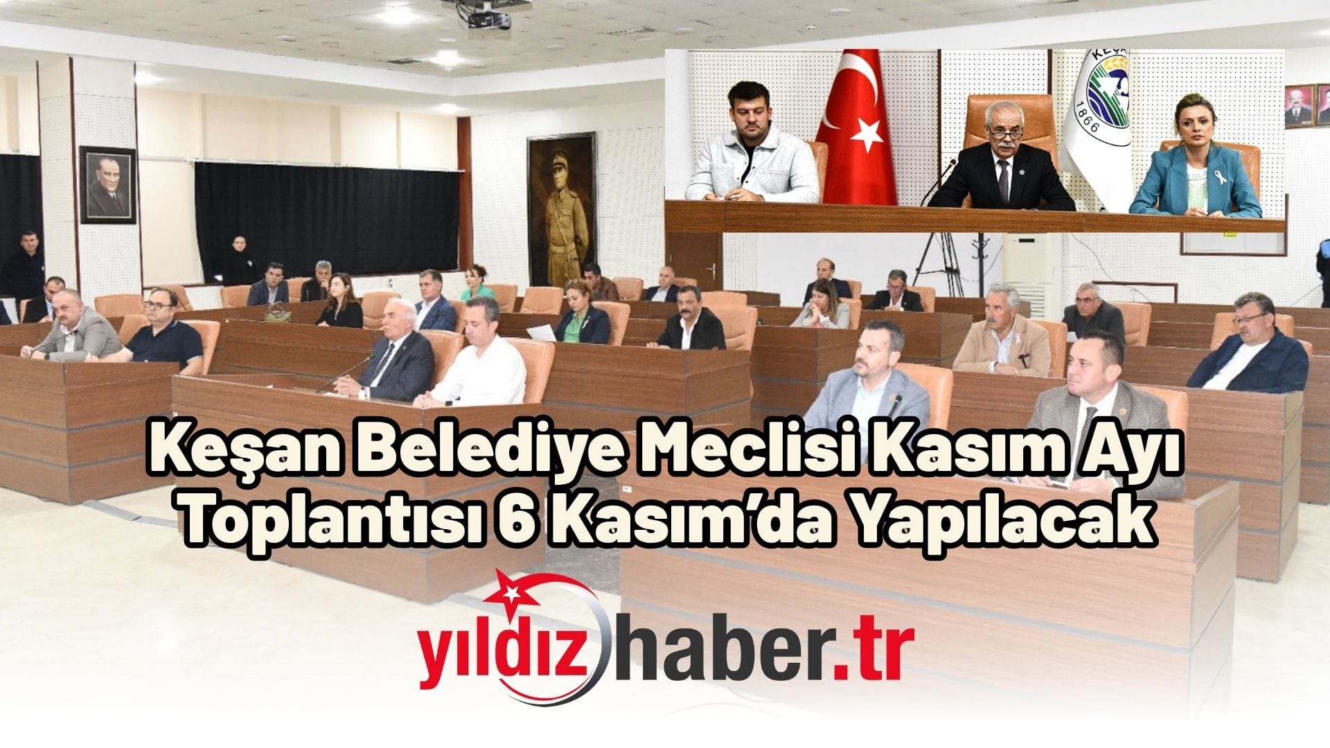 Keşan Belediye Meclisi Kasım Ayı Toplantısı 6 Kasım’da Yapılacak