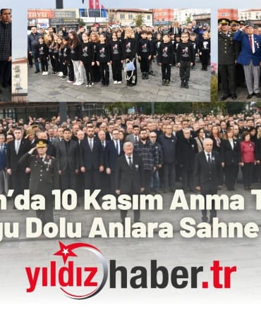 Keşan’da 10 Kasım Anma Töreni Duygu Dolu Anlara Sahne Oldu