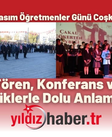 Keşan’da 24 Kasım Öğretmenler Günü Coşkuyla Kutlandı Tören, Konferans ve Etkinliklerle Dolu Anlamlı Gün