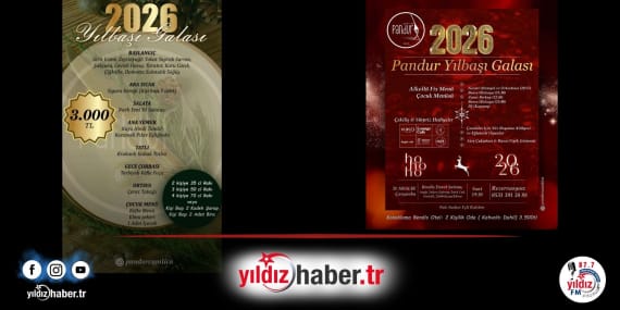 Bendis Davet Salon'unda 2026 Pandur Yılbaşı Galası Keşan’da Lezzet, Müzik ve Eğlence Dolu Gece