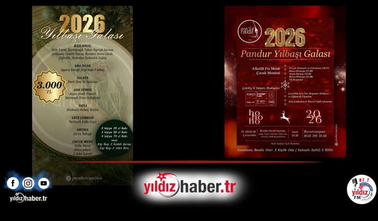 Bendis Davet Salon’unda 2026 Pandur Yılbaşı Galası: Keşan’da Lezzet, Müzik ve Eğlence Dolu Gece