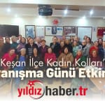 CHP Keşan İlçe Kadın Kolları’ndan Dayanışma Günü Etkinliği