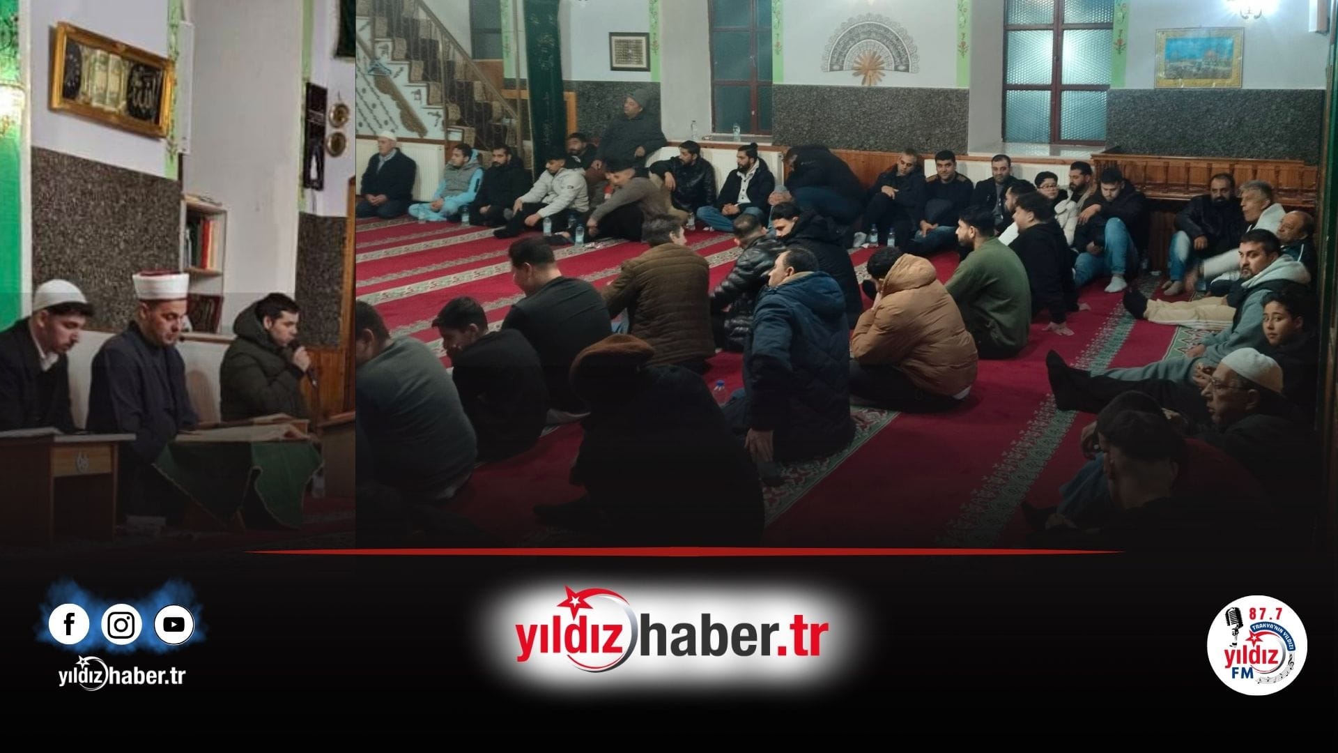 Dedeağaç’ta Regaip Kandili Dualarla İdrak Edildi