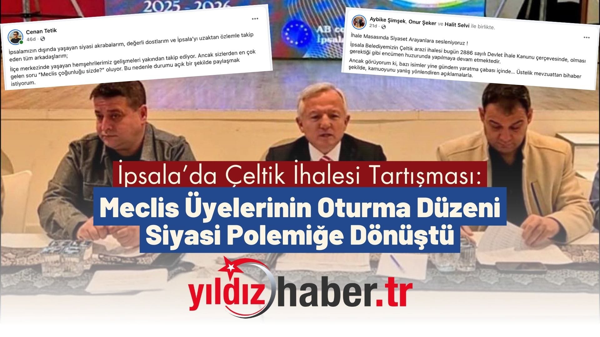 İpsala’da Çeltik İhalesi Tartışması Meclis Üyelerinin Oturma Düzeni Siyasi Polemiğe Dönüştü